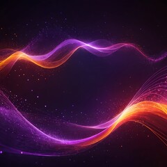 Obraz premium Abstract Energy Waves