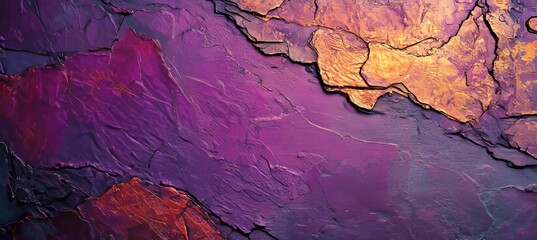 Naklejka premium The background features a grainy, purple texture that transitions from light to dark