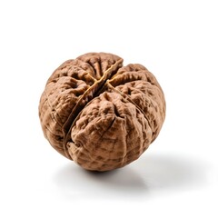 Fototapeta premium Whole Walnut Shell, Cracked Open