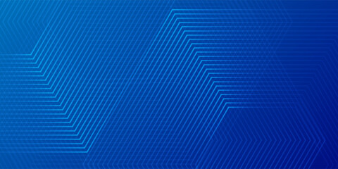 Abstract Business Tech Hexagon Blue Tech Finance Fintech Background Abstract Pixel Pattern Modern Simple Abstract