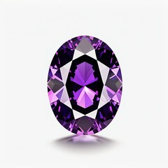 Oval Amethyst Gemstone