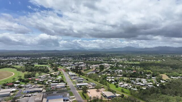 Spectacular aerial footage of Mareeba Queensland Australia