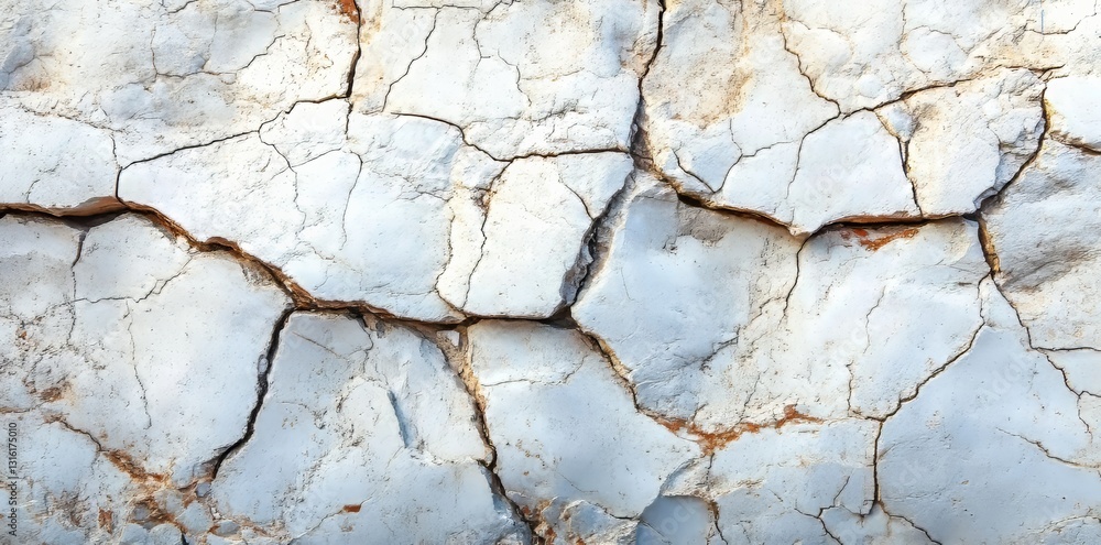 Poster the surface of a wall that is cracked and weathered creates a textured background with a grunge look