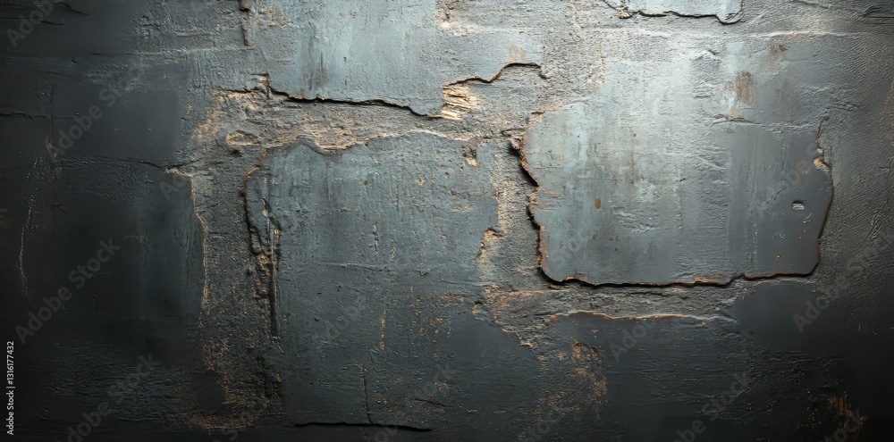 Poster the dark grunge textured background generates a dramatic and moody atmosphere, suitable for a range 