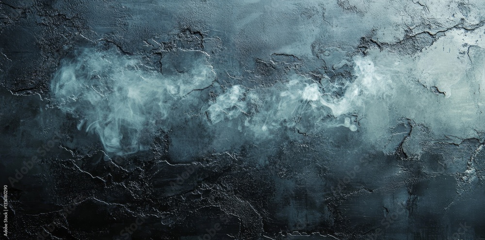 Poster the background features an abstract grunge texture with a smoky and dusty effect, ideal for use in v