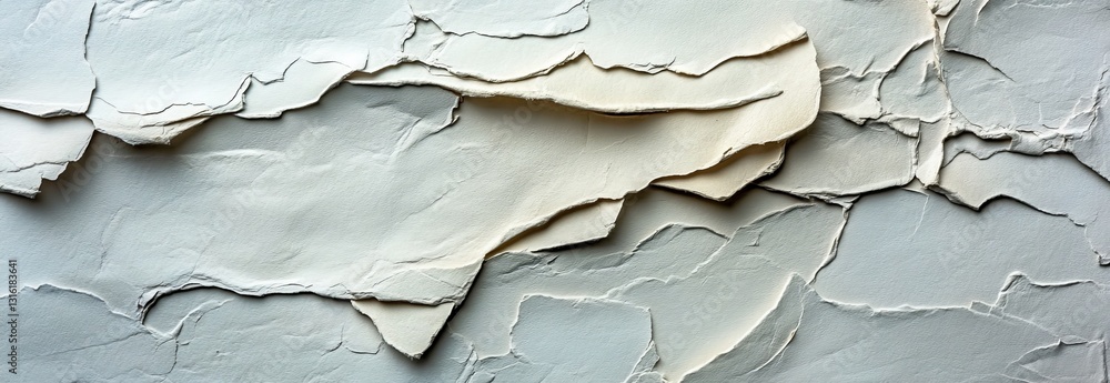 Poster the background texture is a wide panoramic image of crumpled brown wrapping paper with a grunge effe