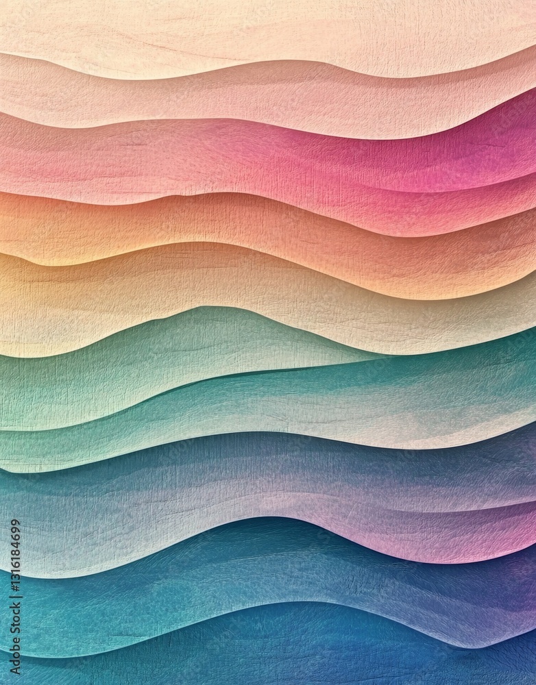Poster a dynamic artistic design is formed by combining colorful abstract background with vibrant hues and 