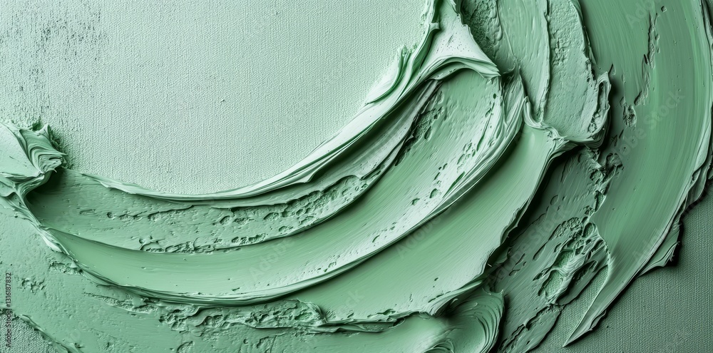 Poster decorative plaster texture produces a distinctive wall surface characterized by dynamic lines and va