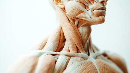 3d render shoulder joint and musclesHuman anatomy muscle shouldermedical education, physiotherapy ads, sports injury prevention, orthopedic marketing, fitness training