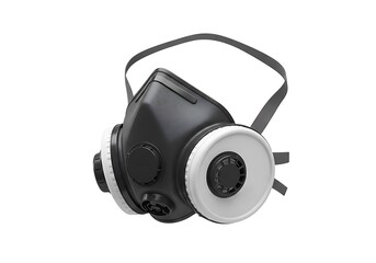 Close-up of a Half-face Respirator Mask for Safety and Protection