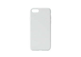 Isolated White Phone Case