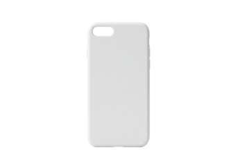 Isolated White Phone Case
