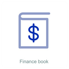 Obraz premium Finance Book