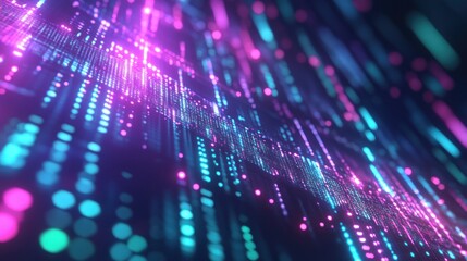 Abstract Digital Data Stream