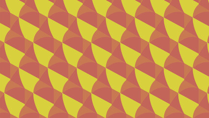 Colorful geometric seamless pattern with zebra, giraffe, and zebra skin textures in a retro style with triangles, squares, and mosaic elements