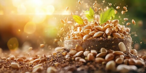 Fototapeta premium Gardening banner