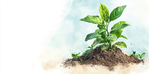 Gardening banner