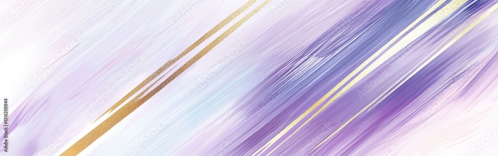 Poster elegant pencil strokes create a soft gradient in muted tones, bridging pastel shades and illuminatin