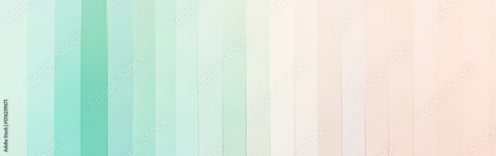 Poster elegant gradient in a serene mint palette providing a calming visual experience with soft transition