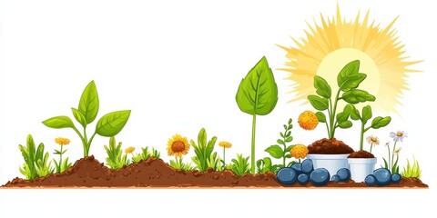 Gardening banner