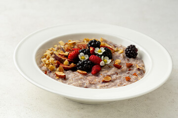 Delicious  oatmeal porridge