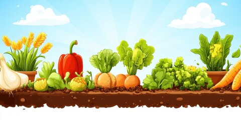 Gardening banner