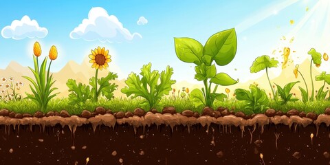 Gardening banner
