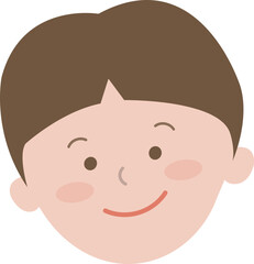 귀여운 아이 얼굴