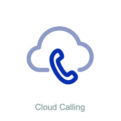 Fototapeta premium Cloud Calling