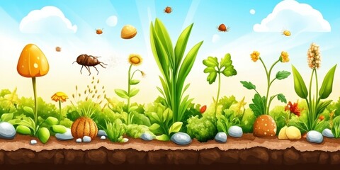 Gardening banner