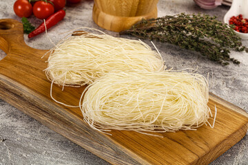 Dry Raw rice noodles Funchosa