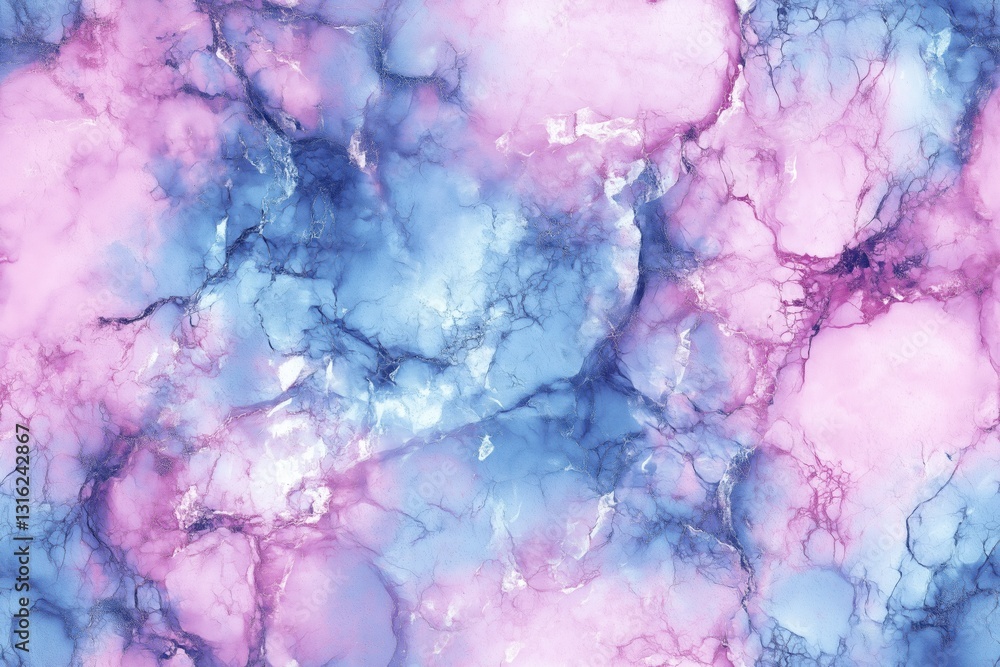Poster seamless vibrant abstract background featuring swirling patterns of pink and blue hues, resembling f