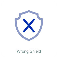 Fototapeta premium Wrong Shield