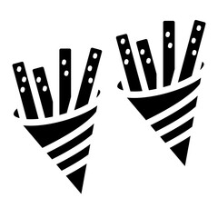 Churro Vector Design Icon Style