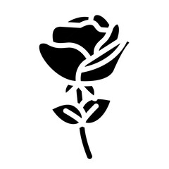 Elf Rose Vector Design Icon Style