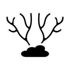 Coral Vector Design Icon Style