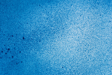 青色のスプレー塗料で塗った背景	