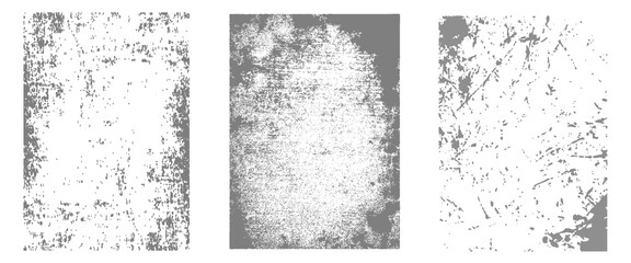 Grunge Urban Backgrounds set.Texture Vector.Dust Overlay Distress Grain ,Simply Place illustration over any Object to Create grungy Effect .abstract,splattered , dirty, texture for your design. vector