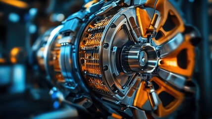 Obraz premium The detailed components of an intricate mechanical watch showcasing precision engineering and craftsmanship.