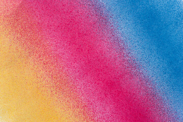 カラフルなスプレー塗料で塗った背景