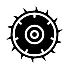 Diamond Blade Vector Design Icon Style