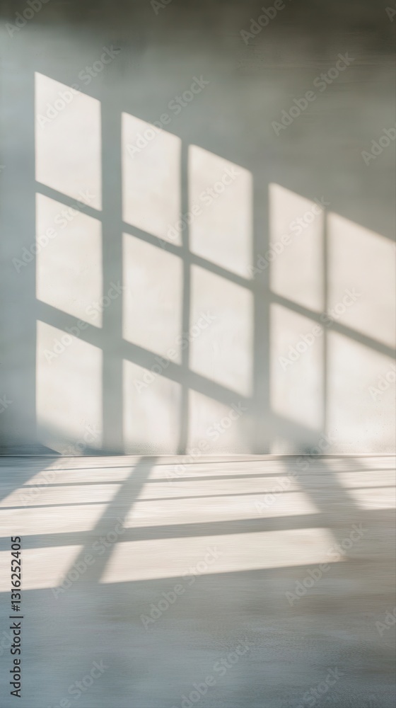 Aufkleber sleek minimalist gray concrete background with smooth finish creating a modern aesthetic for design 