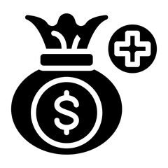 Emergency Fund Vector Design Icon Style