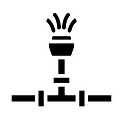Irrigation Nozzle Vector Design Icon Style