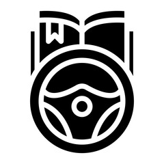 Driver Education Vector Design Icon Style