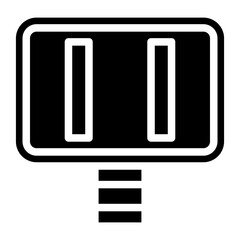 Parallel Parking Vector Design Icon Style