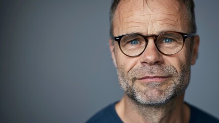 Fototapeta premium This image shows a middle-aged male.