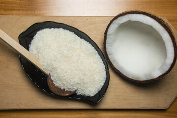 rice and coconut