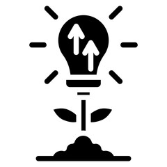 Growth Mindset Vector Design Icon Style