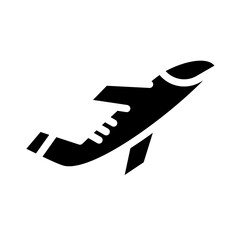 Airplane Vector Design Icon Style